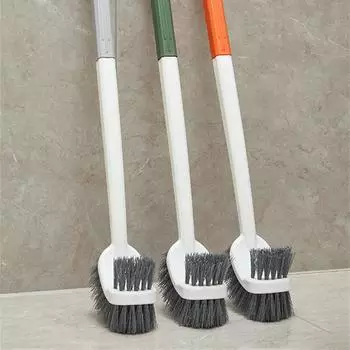 Туалетная щетка с длинным стержнем, без слепых зон, легко чистить, экономить место, здоровье, бесшовный туалетный ершик, не пачкает руки, гладкий