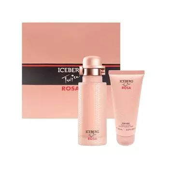 Туалетная вода Iceberg Twice Rosa 125 мл Спрей Лосьон Perfumada Corporal 100 мл