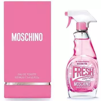 Туалетная вода Moschino Fresh Couture Pink туалетная вода-спрей 100 мл