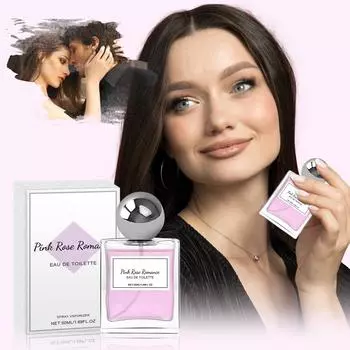 Туалетная вода Rose Romance, духи с феромонами, туалетная вода, спрей для женщин, бутоны роз, 1,7 жидких унций / 50 мл One Size