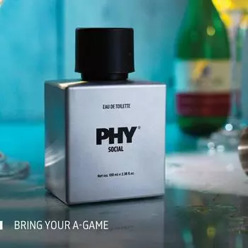 Туалетная вода Social (По восточному времени) | Для этой расслабленной атмосферы | Свежесть мяты с цитрусовым мандарином