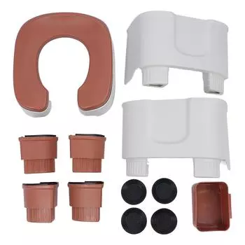 Туалетное кресло для душа, безопасное нескользящее основание, складной туалетный стул с коробкой для салфеток для беременных женщин