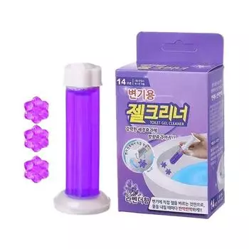 Туалетный гель Stamp Устранитель запаха в туалете Освежитель воздуха Стойкий аромат для ванной Устранитель запаха Чистящие средства Гель для унитаза lemon