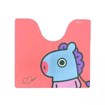 Туалетный коврик Marushin BT21 с изображением персонажа, моющийся 5785022000 Mat_MANG