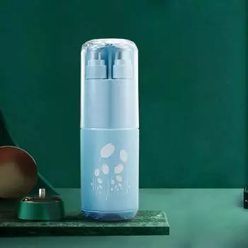 Туалетный стаканчик, переносная косметичка, сумка для хранения зубной пасты, зубной щетки, дорожный туалетный набор One Size синий