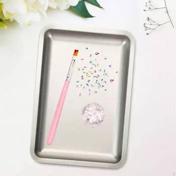 Туалетный столик для ванной комнаты, стол для дизайна ногтей, прикроватная тумбочка, декоративное хранилище Silver