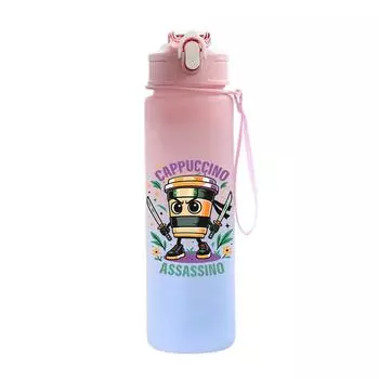 Tuang Tuang Tuang Printed 750Ml Water Bottle Anime Cartoon Large Capacity Drinking Cup Portable Outdoor Sports Water Cup Children Gift