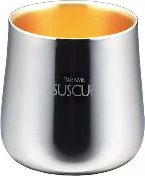 TUBAME SUSCUP Модный тамблер поверхность 24К золото Серебро O.S. (Внутреннее покрытие) SCW-7G (ок.) 7080мм серебряный