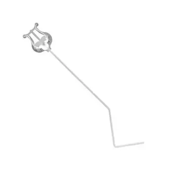 Tubas Marching Clamp-on Lyre Metal Plating Sheet Music Clip Tuba Marching Score Clip Musical Instrument Accssories серебряный