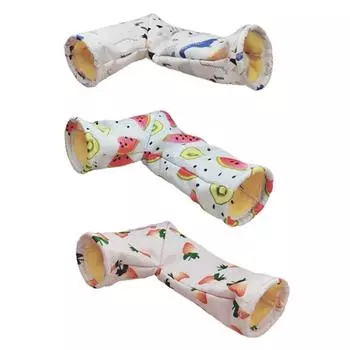 Tube Corner Hide Fleece Hideaway Bed Hammock Bed for Guinea Pig 3 Styles Choose X3UC