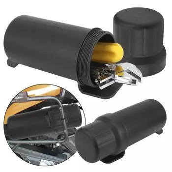 Тубус для инструментов для мотоциклов BMW Honda Kawasaki Универсальный ящик для хранения внедорожных мотоциклетных инструментов дождевик перчатки ящик для хранения водонепроницаемый