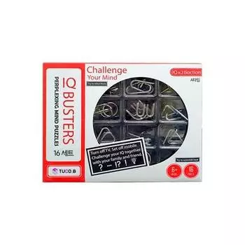 TUCO.B IQ Busters Puzzle 16 Piece Set A Type, Korean popular puzzles