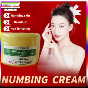 Tufangcod 100 г анестетик для татуировки, быстро обезболивающий кожу, 15,6% желтый полуперманентный крем зелёный