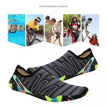 Туфли Barefoot Skin Water Shoes с высоким/низким верхом цвета голубого цвета 46 синий