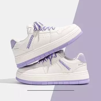 Туфли белые с большим круглым носком в гонконгском стиле для женщин, модные весенние корейские повседневные туфли для студентов из пшеничного цвета, смешанная партия 35