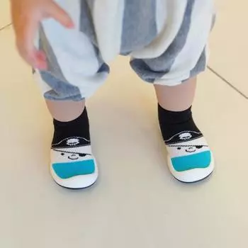 Туфли Captain Hook синие-BABY SHOES 115