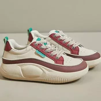 Туфли Dad Shoes с толстой подошвой, низким вырезом и сеткой для комфортной воздухопроницаемости, минималистичные и универсальные повседневные туфли для сёрфинга 35 чёрный