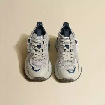 Туфли Daddy Shoes на толстой подошве в тон, женские, весенние, новые, повседневные, спортивные, универсальные, вафельные, Forrest Gump 35