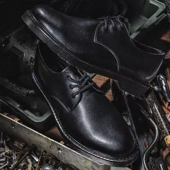 Туфли дерби BSC T by Clash F14 Jeff из коровьей кожи с 3 отверстиями Vanta Black-Street 240