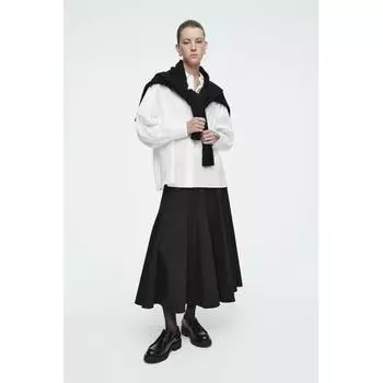 Туфли дерби из массивной кожи Cos Japan Black/36