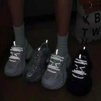 Туфли для папы на платформе Muffin, женская, 2024 года, новая, со шнуровкой, нишевый дизайн, модная и удобная повседневная спортивная обувь 35 белый