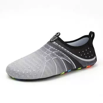 Туфли для ручья с тонкой подошвой, резиновая подошва, пляжная обувь второго поколения, обувь для плавания и забродов, повседневная обувь для йоги Co-Size 36
