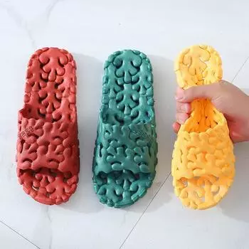 Туфли для спальни для женщин, милые женские тапочки-сабо, кавайные шлепанцы, мягкие шлепанцы, сандалии для ванной в корейском стиле, распродажа, новые уникальные 36-37