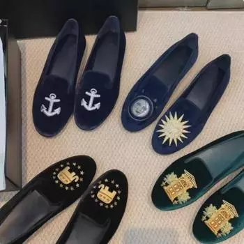 Туфли Grape Mom s Leopard Print Bowknot Square Toe 2024 года — мягкие, универсальные туфли на толстом каблуке для женщин 36