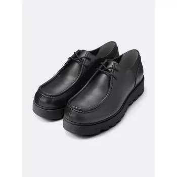 Туфли Gu By Uniqlo на толстой подошве в тирольском стиле+e 09 BLACK/25.0cm