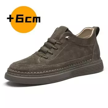 Туфли из коровьей замши, деловые, мужские, повседневные, для отдыха, в британском стиле, обувь для прогулок, люксовые брендовые мужские кроссовки 36