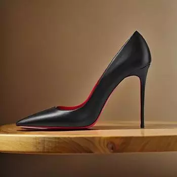 Туфли из матовой кожи светло-бежевого черного цвета с острым каблуком высотой 12 см, модная и универсальная профессиональная обувь. 36