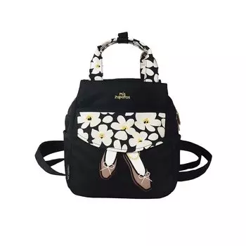 Туфли-лодочки Backpack Ribbon Pumps 3WAY B5 Размер черный [Miss Sapat] B-7351 женские