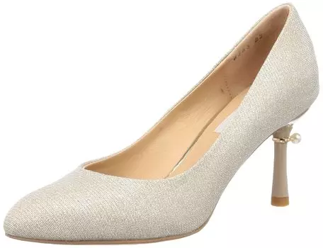 Туфли-лодочки Stuart Pumps с кольцевым мотивом на каблуке 6465 GD см E [Jill Shoe] женские 22,5