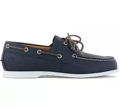 Туфли-лодочки Timberland Cedar Bay - классические мужские туфли-лодочки, кожа, синие, TB0A288M-019 ОРИГИНАЛЬНАЯ обувь EU 42 US 8.5 синий