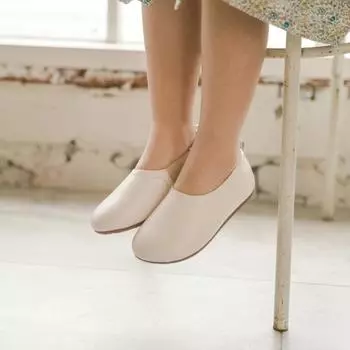 Туфли-лоферы унисекс Baby Jam цвета слоновой кости-172 120