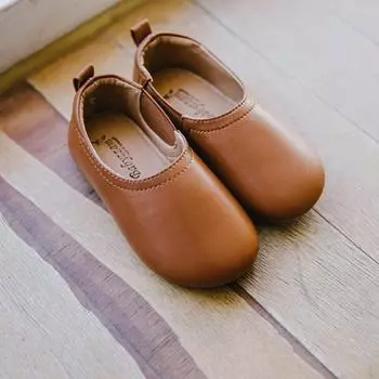 Туфли-лоферы унисекс Baby Jam Коричневый-172 120