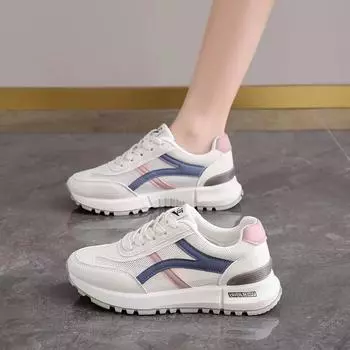 Туфли Mandarin Duck Shoes Радужная женская обувь Весенняя новая мода Универсальная спортивная повседневная обувь для сноуборда 35 оранжевый