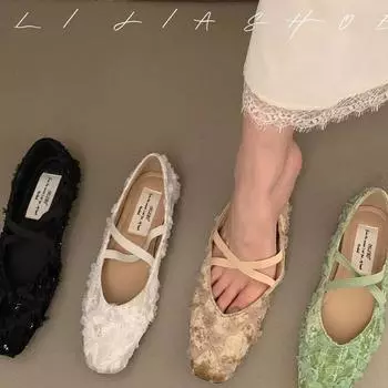 Туфли Мэри Джейн для женщин. Повседневные нарядные туфли на плоской подошве. Туфли Мэри Джейн на плоской подошве с ремешком на щиколотке. Женские удобные балетки с квадратным закрытым носком для свадебной вечеринки. 35 чёрный