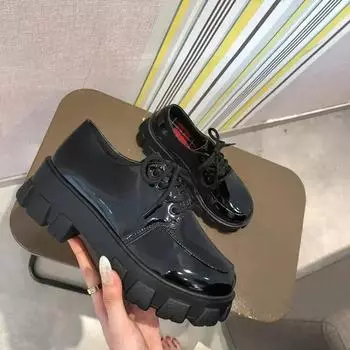 Туфли Мэри Джейн на платформе с высоким каблуком, женские туфли в классическом стиле, корейская версия, туфли в стиле Лолита, милые, с круглым носком, College Wind Zapatos 35