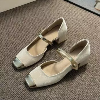Туфли Мэри Джейн, новинка, весна и осень, с юбкой, толстые каблуки, все, французские сказочные туфли, нежные одинарные туфли P696 35 розовый