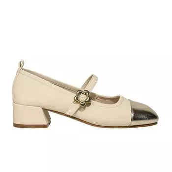 Туфли Мэри Джейн с пряжкой в стиле ретро для женщин, дизайнерские туфли на мягкой подошве, женские туфли на низком каблуке, модные французские туфли-лодочки весна-осень Laides 35