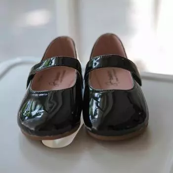 Туфли Momo для девочек Baby Jam, черные-BB279 200