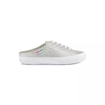 Туфли-мюли Superga 2401 телесного цвета с блестками бежевого цвета S8117qw394 220
