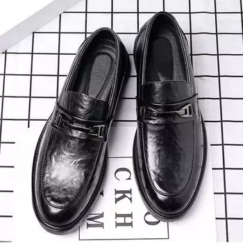 Туфли мужские натуральные без резины из натуральной кожи, социальная обувь для мужчин, официальная деловая одежда, итальянская дешевая ликвидация, новая 37