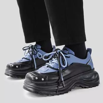 Туфли на платформе из кожи 2024 года, молодежные, универсальные, модные, брендовые, повседневные, в стиле папы, модные, универсальные, локомотивные, Дарт Вейдер, мужские туфли 39
