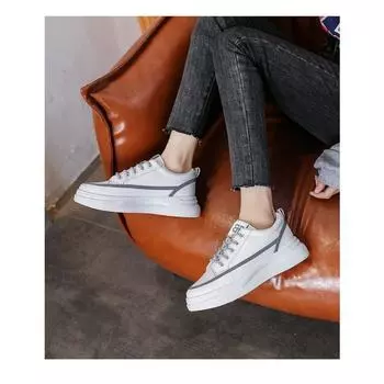 Туфли на плоской подошве, белые туфли, женские туфли на плоской подошве 35 серебряный