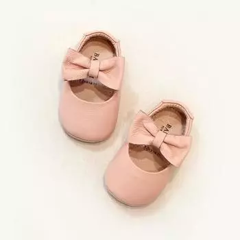 Туфли на плоской подошве для девочек Baby Jam Maman, розовые-BB215 120