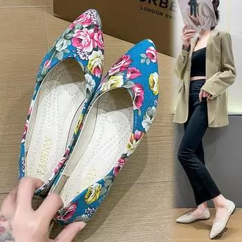 Туфли на плоской подошве для женщин. Низкие каблуки. Туфли на плоской подошве с острым носком. Удобная прогулочная обувь без шнуровки для женщин. Повседневные нарядные свадебные балетки на плоской подошве для офисной работы. 35