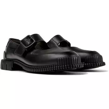 Туфли на плоской подошве Mary Jane PIX K201761 см [Camper] женские черные_T100 22,5