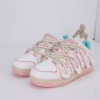 Туфли на плоской подошве с круглым носком и сеткой для воздухопроницаемости, удобные, повседневные, модные и трендовые туфли для хлеба 36